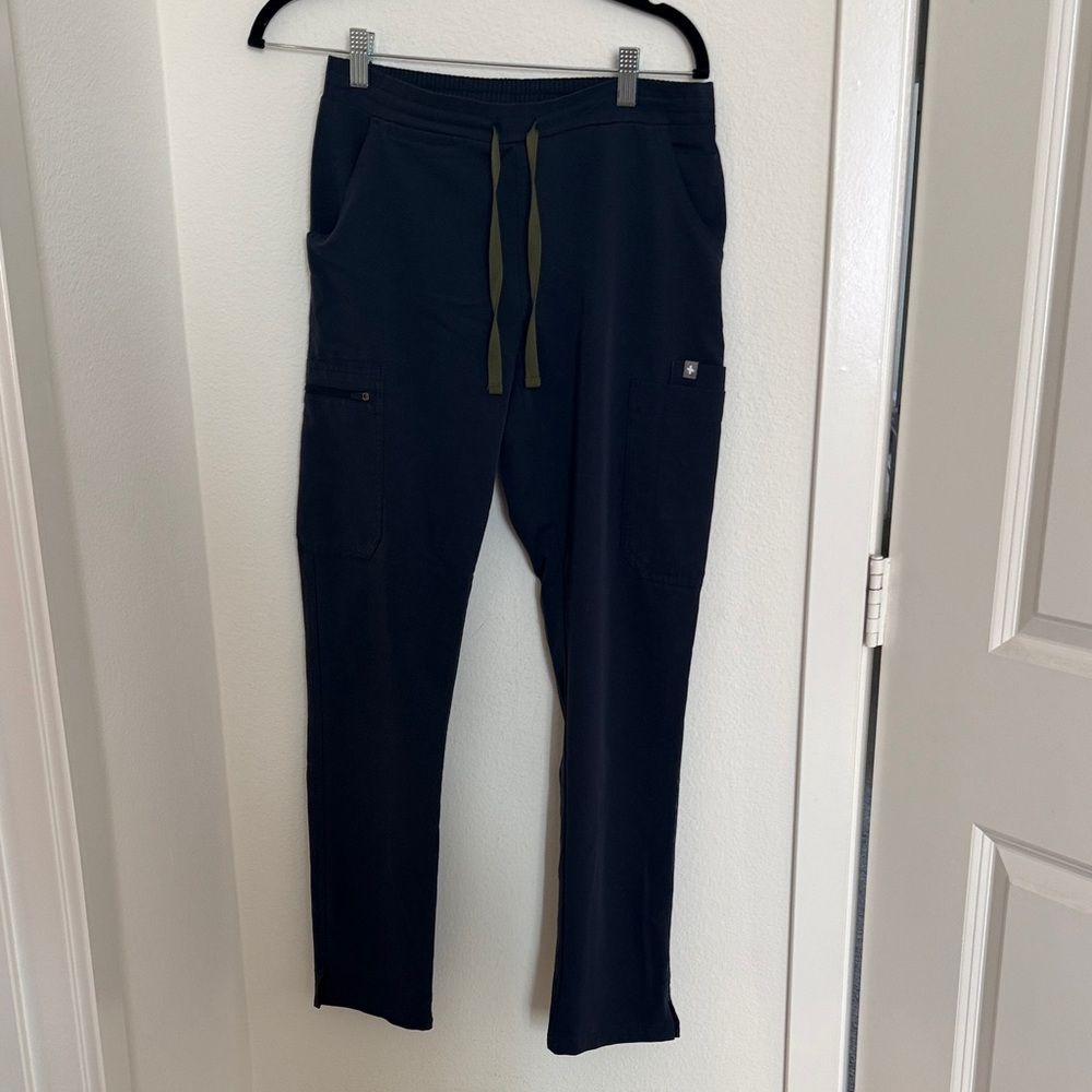 Figs Quiet Navy Yola Scrub Pants